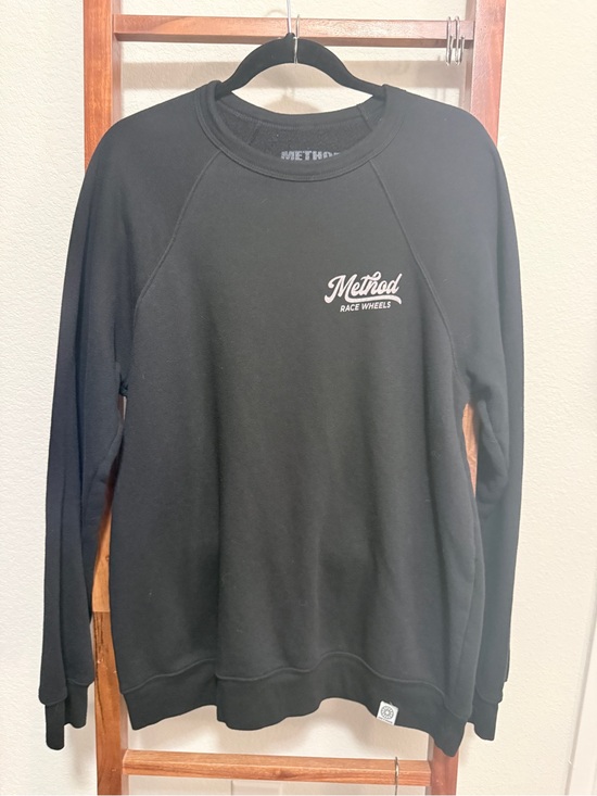 Method Race Wheels Other - Method Race Wheels Men's Black Crewneck Sweater Size XL